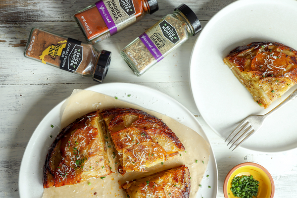 Crispy & Cheesy Potato Galette