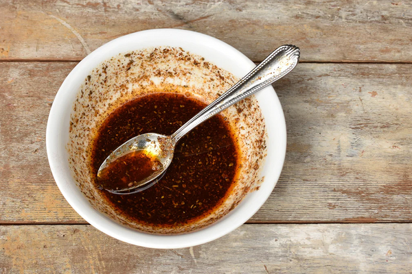 Peppered Whiskey Glaze