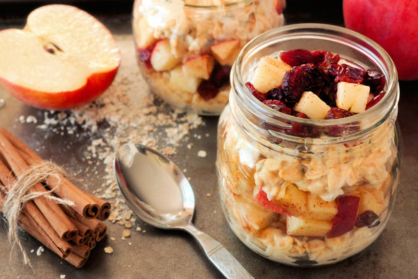 Apple Cranberry Overnight Oats
