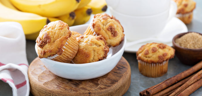 Cinnamon Banana Muffins