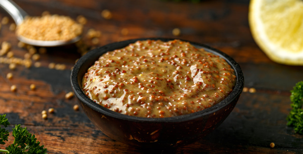 Whole Grain Homemade Mustard Sauer Brands