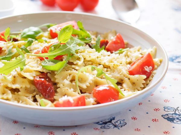 Pasta Salad with Lemon Pepper Vinaigrette