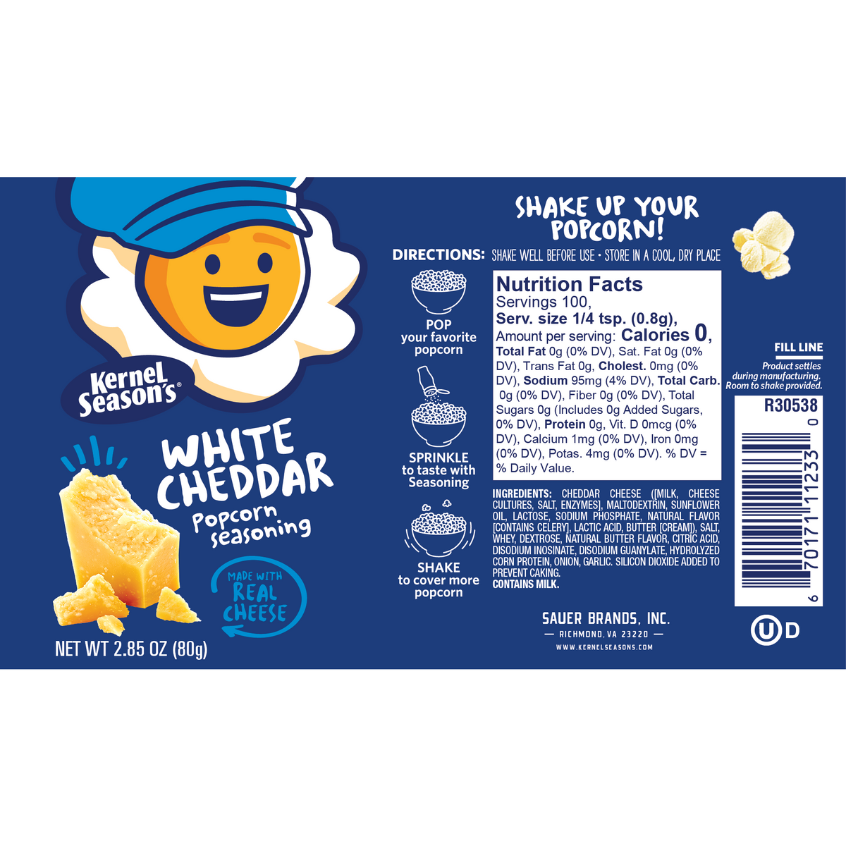White Cheddar Jumbo Sauer Brands