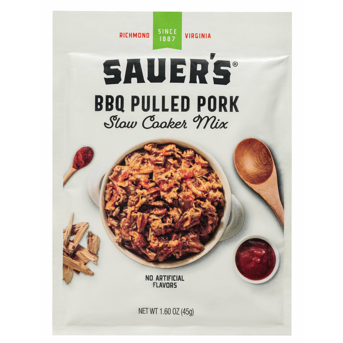 BBQ Pulled Pork Slow Cooker Mix Sauer Brands