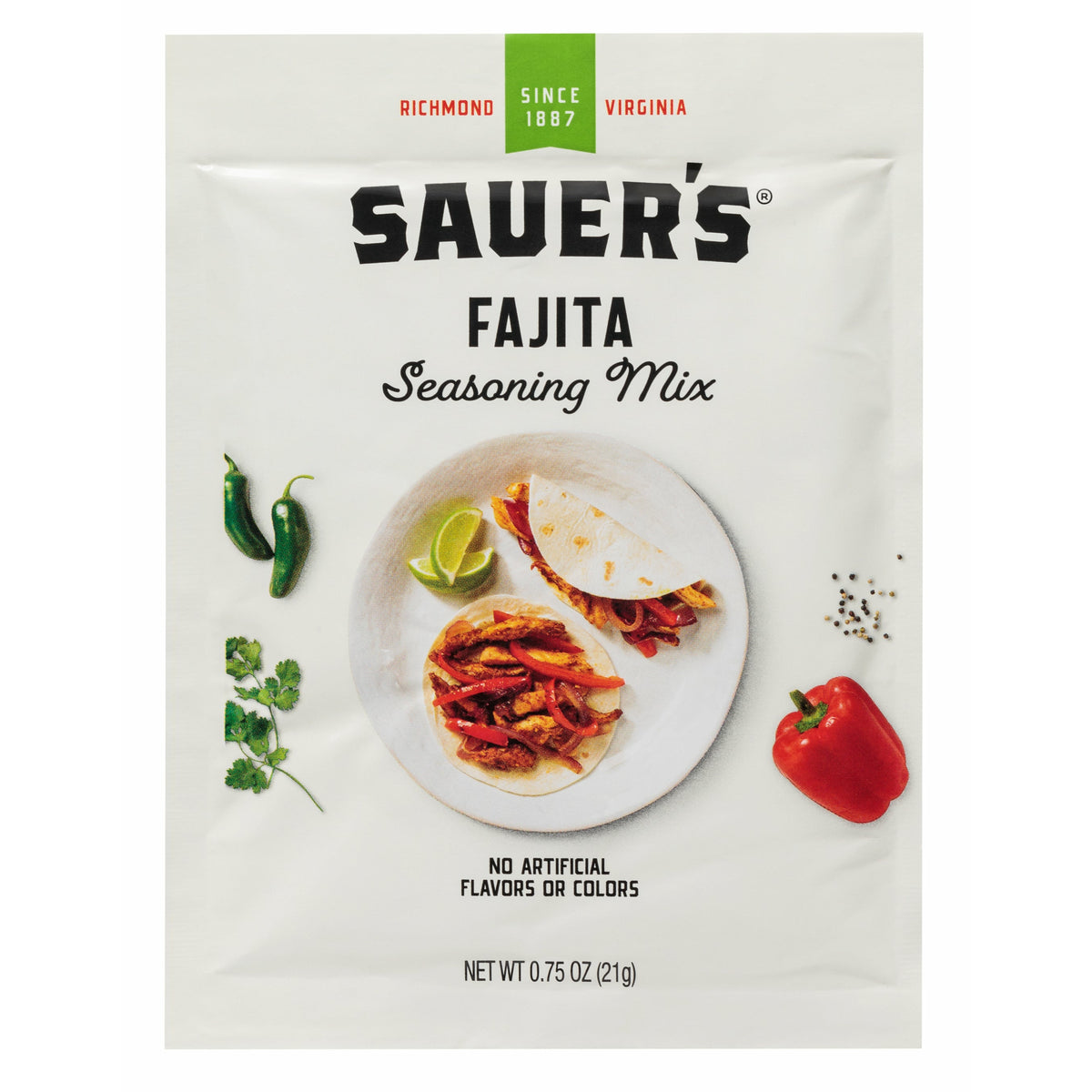 Fajita Seasoning Mix Sauer Brands