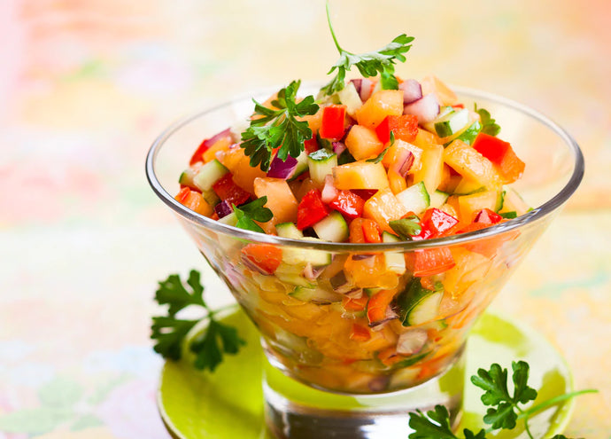 Tarragon Melon Salsa