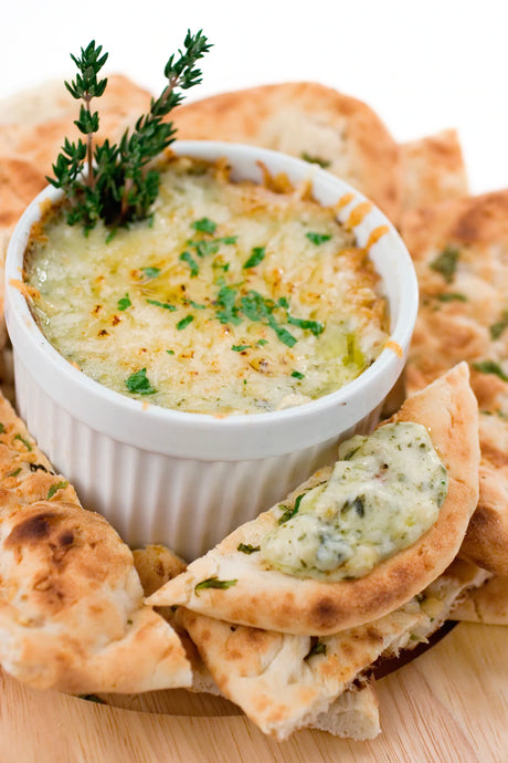 Baked Cheddar Artichoke Dip