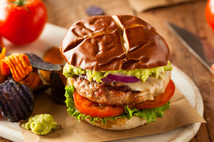 Turkey and Veggie Burgers