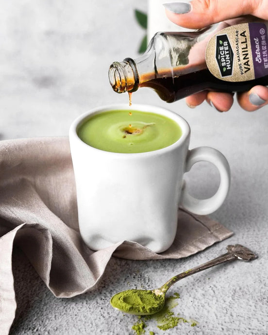 Paleo Vanilla Matcha Tea