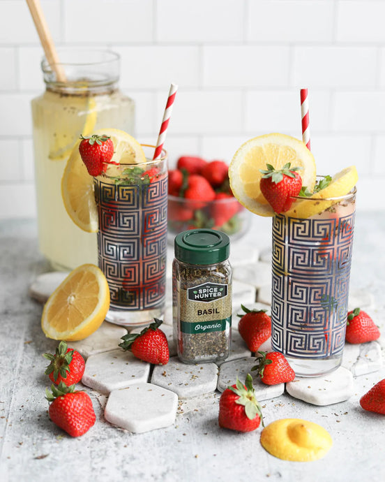 Strawberry Basil Lemonade