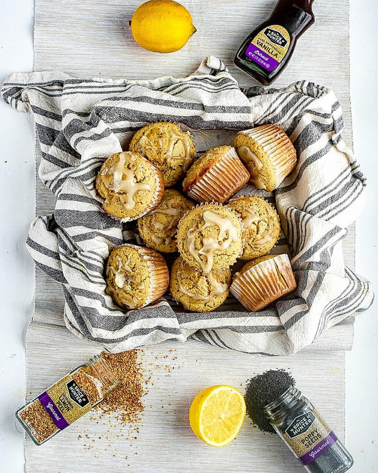 Lemon Poppyseed Muffins (Grain-Free)