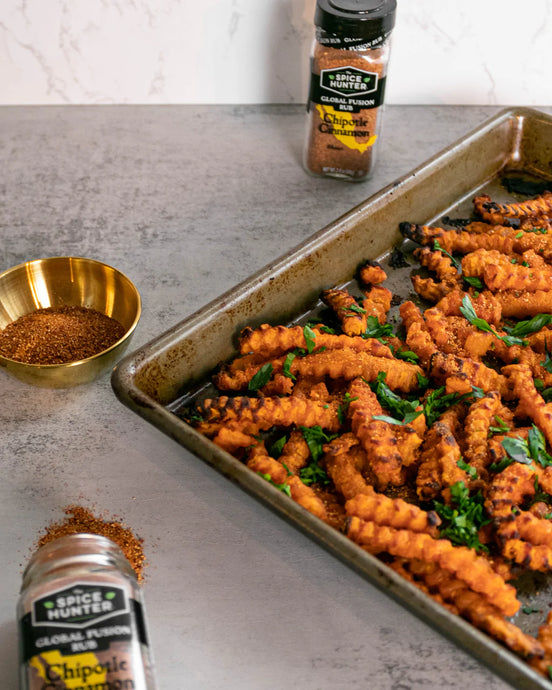 Chipotle Cinnamon Sweet Potato Fries