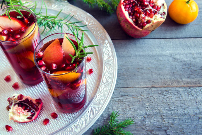 Apple-Pomegranate Sangria