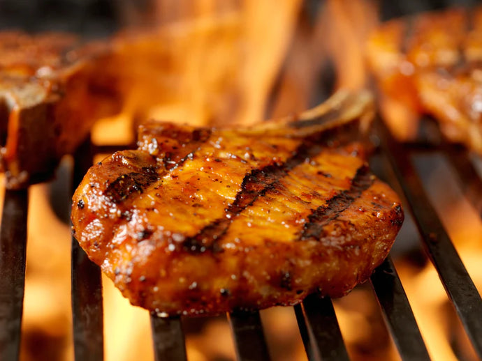 Sweet and Sour Glazed Pork Chops