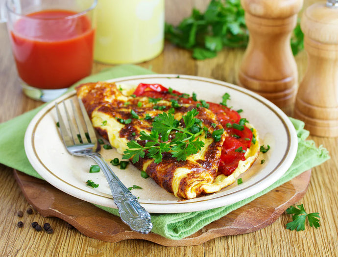 Thai Stuffed Omelets