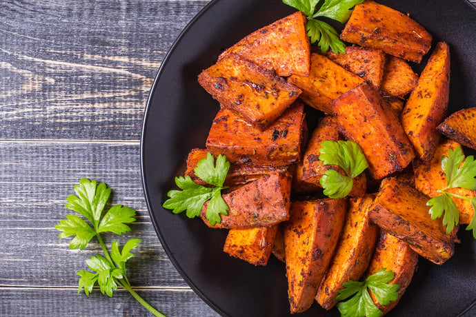 Asian Baked Yams