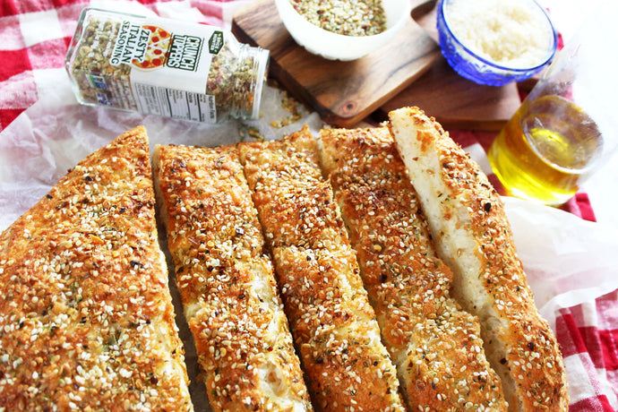 Zesty Italian Focaccia Bread