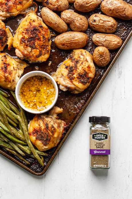 Whole30 Sheet Pan Chicken Thighs