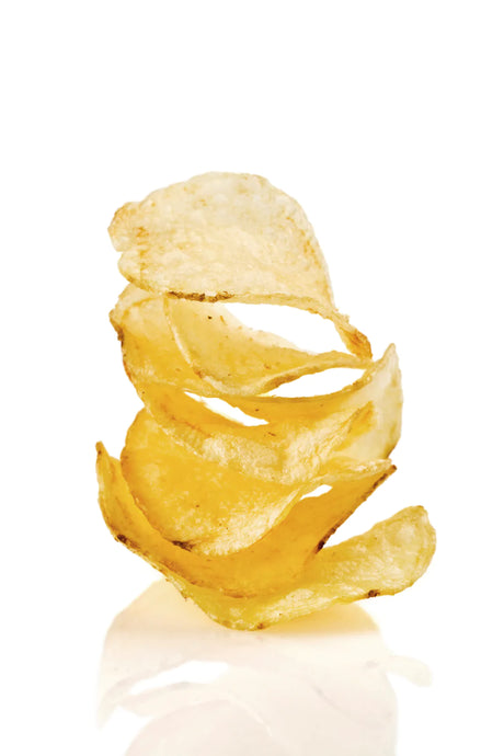 Oven Fried Potato Chips