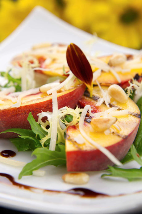 Balsamic Peach Salad