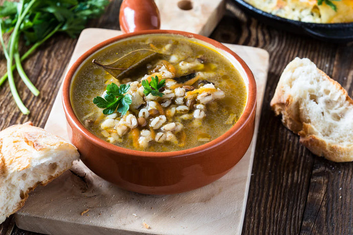 Barley-Lentil Slow Cooker Soup