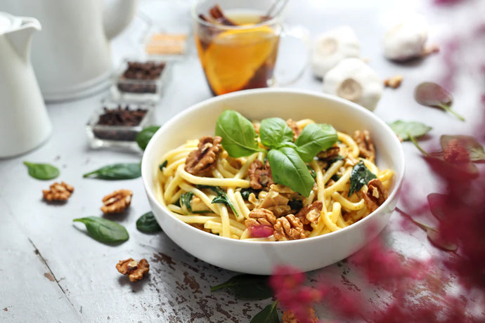 Walnuts and Cream Pasta
