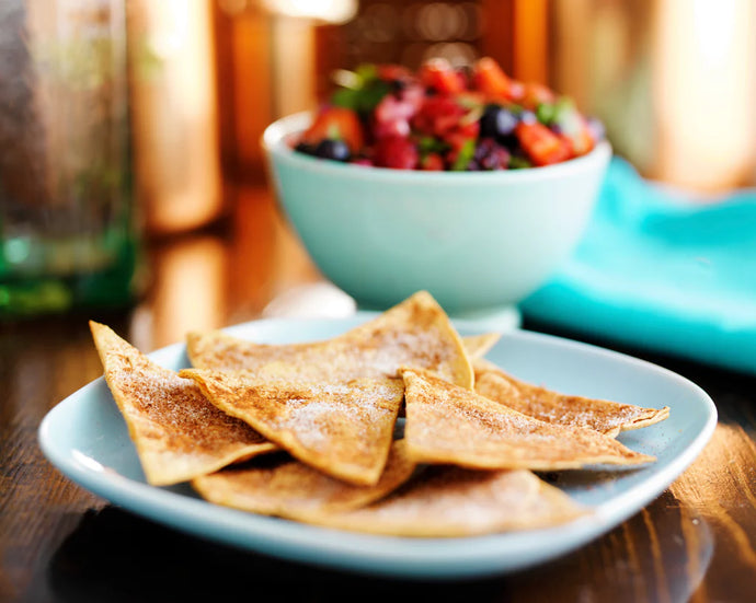 Baked Spicy Tortilla Chips