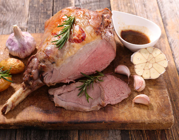 Balsamic Herb Leg of Lamb