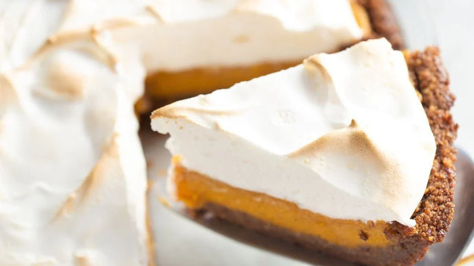 Gluten-Free Sweet Potato Pie with Marshmallow Meringue