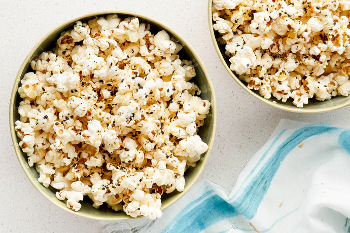 Truffled Everything Bagel Popcorn