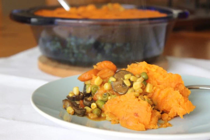 Vegetarian Sweet Potato Shepherd's Pie
