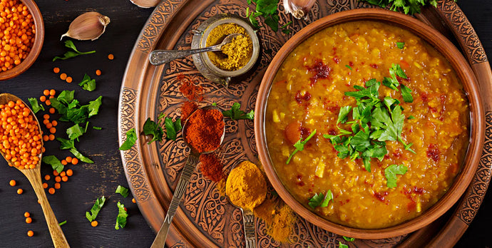 Vegetarian Spiced Lentils