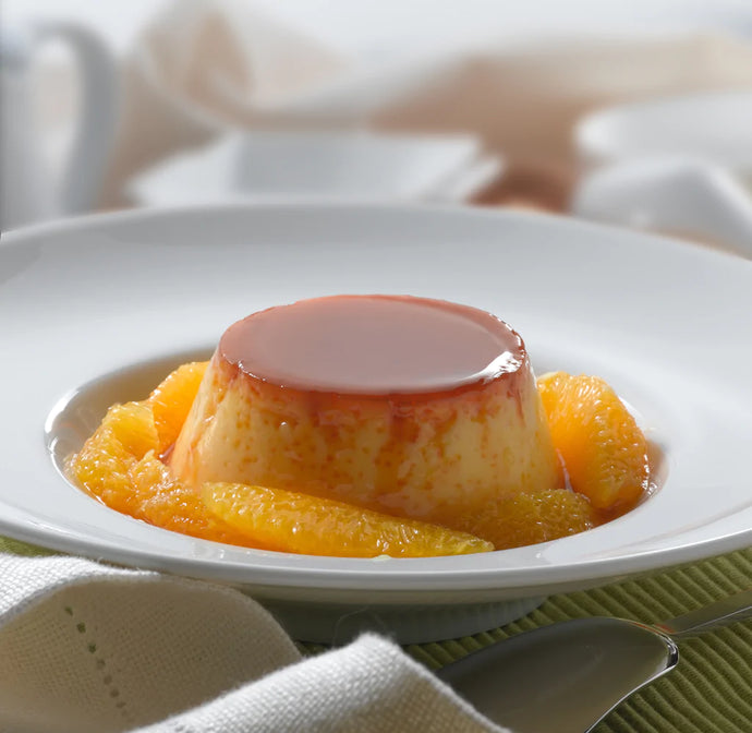 Flan De Naranja