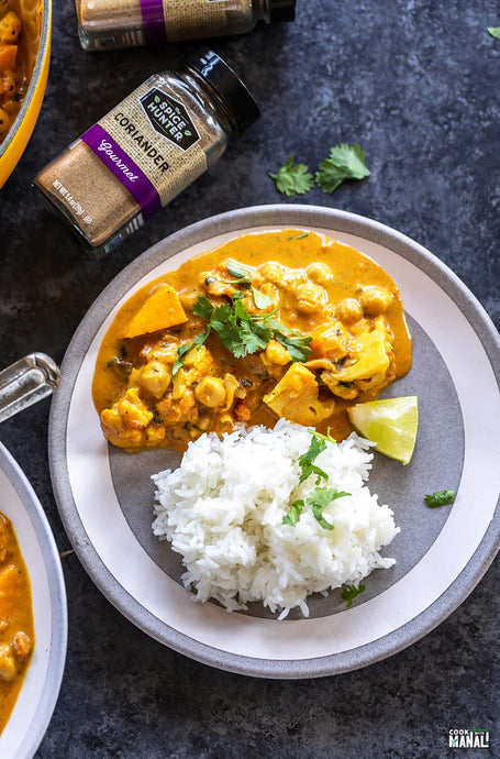 Vegetable & Chickpea Coconut Curry