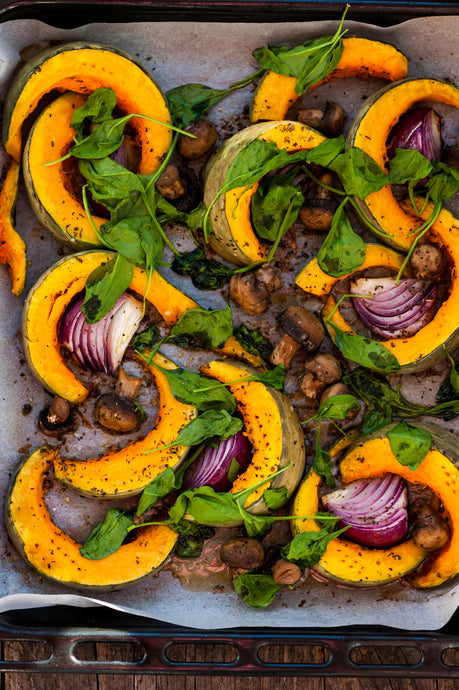 Savory Herb Roasted Squash