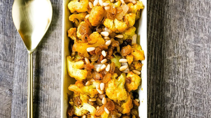 Turmeric Roasted Cauliflower