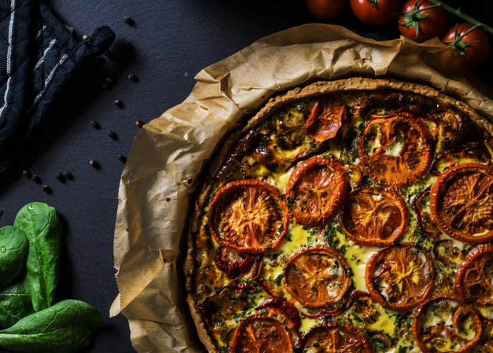 Savory Herb Tomato Pie