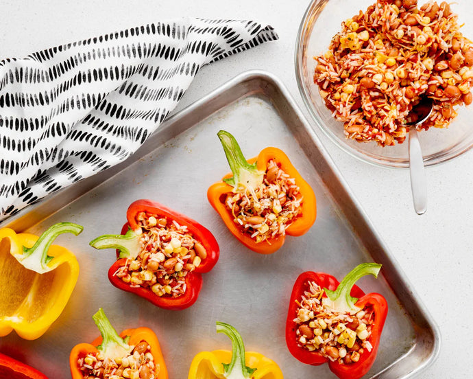 Mexican-Style Meatless Stuffed Peppers