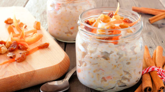 Carrot Cake Overnight Oats