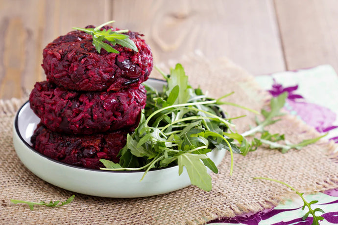 Spicy Beet Burgers