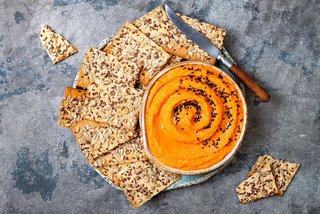 Roasted Carrot Hummus Sauer Brands