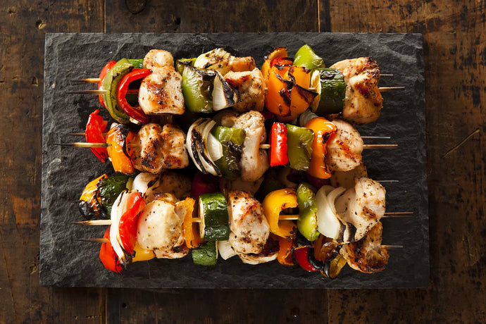 Garlic Herb Chicken Kabobs