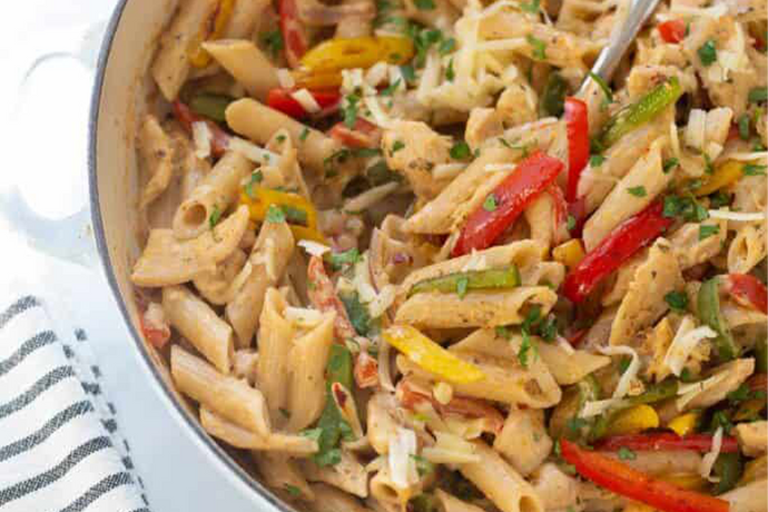 Gluten-Free Chicken Fajita Pasta