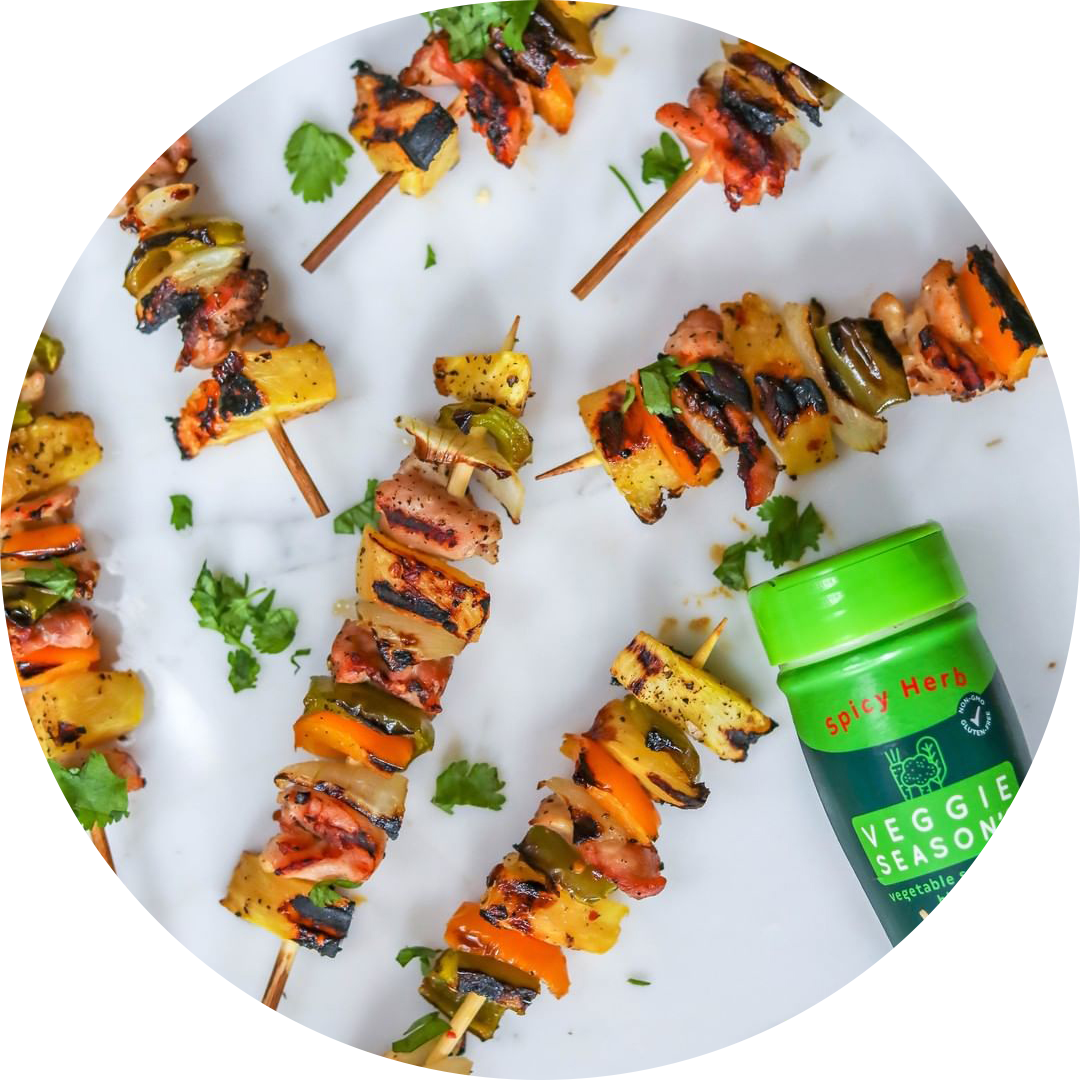 Tropical Chicken Kabobs Sauer Brands