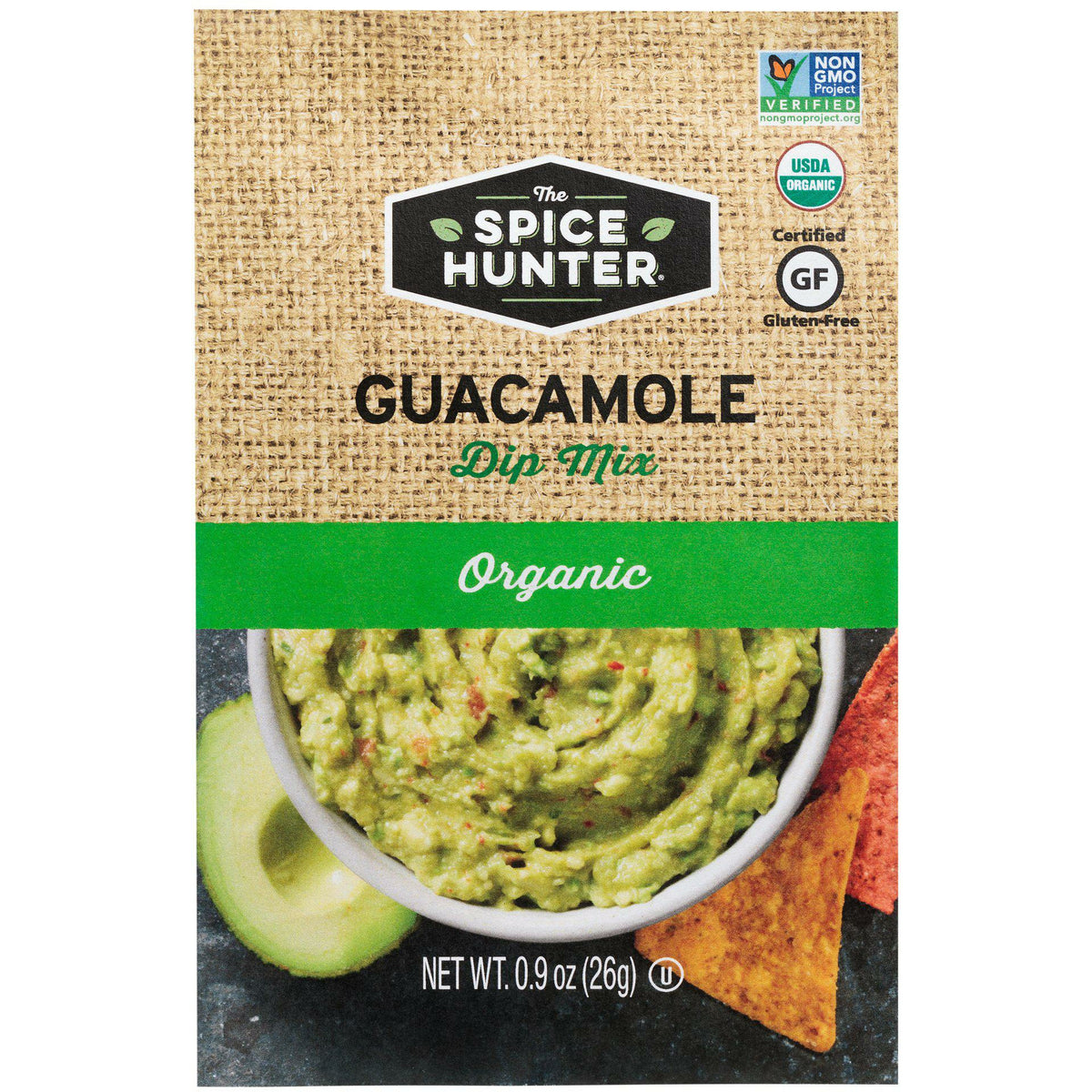 The Spice Hunter® Organic Guacamole Dip Mix Sauer Brands