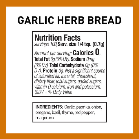 Garlic Herb Bread Blend