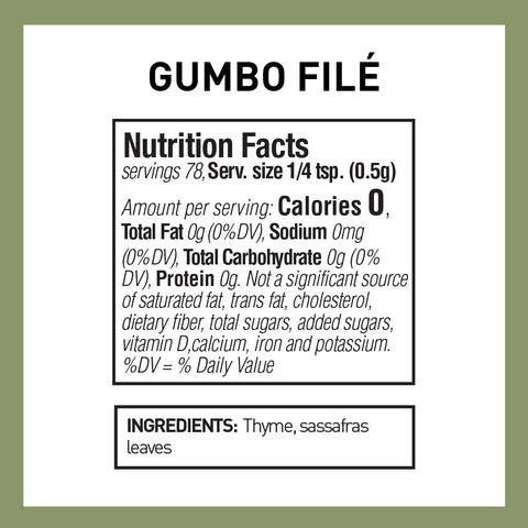 Gumbo File Blend
