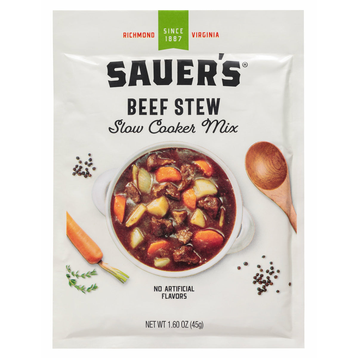 Beef Stew Slow Cooker Mix Sauer Brands