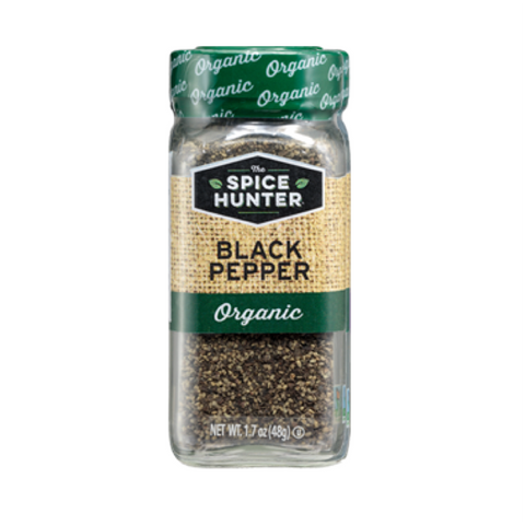 Pepper, Black, Coarse, Organic, Ground