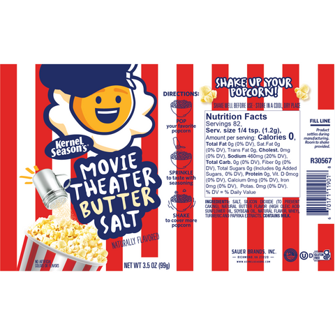 Movie Theater Butter Salt